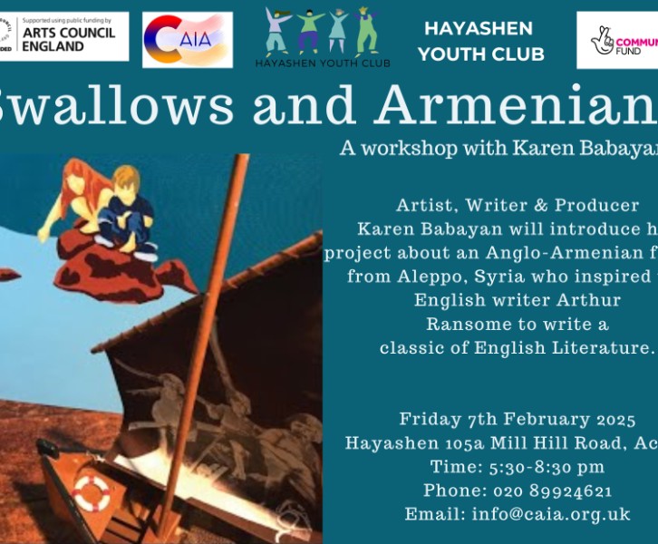 Swallows and Armenians - A workshop with Karen Babayan