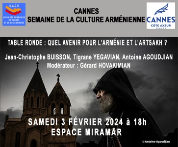 TABLE RONDE : "QUEL AVENIR POUR L'ARMÉNIE ET L'ARTSAKH ?"