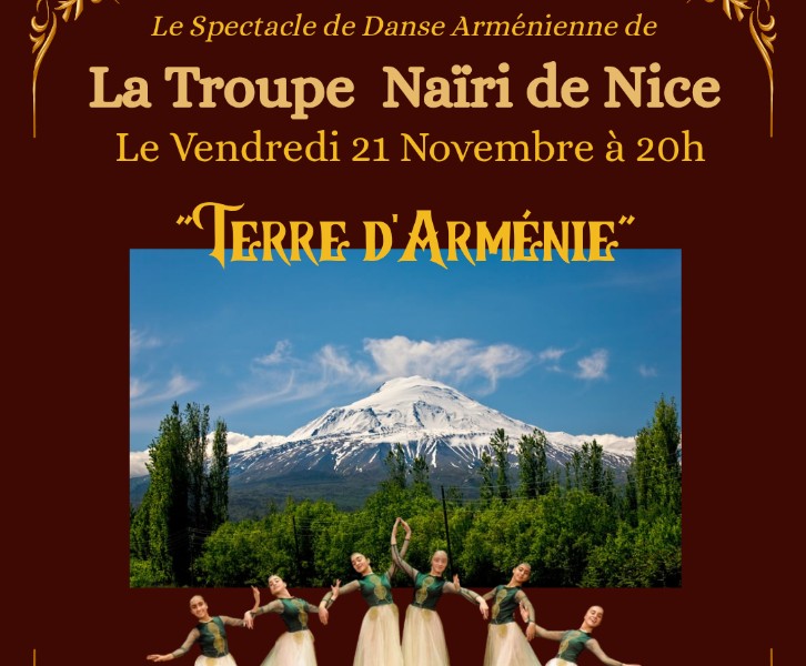 "Terre d'Arménie" Spectacle de danse arménienne 
