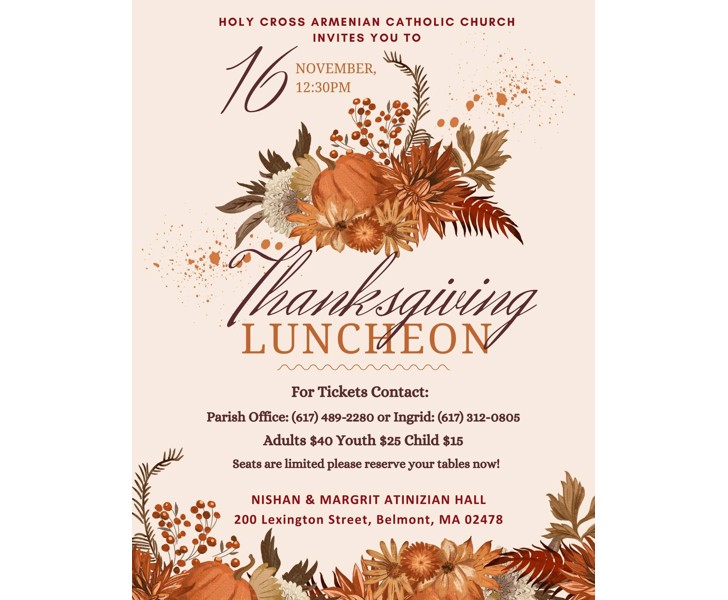 Thanksgiving Luncheon