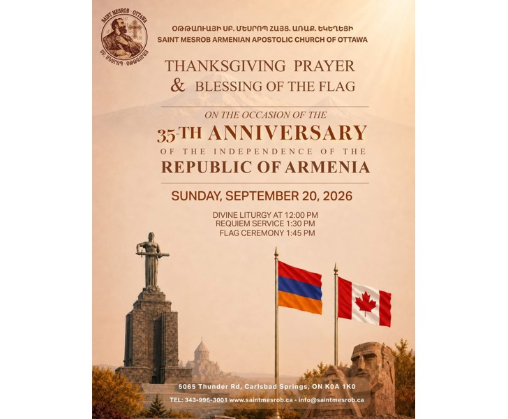 Thanksgiving Prayer & Blessing of the Flag
