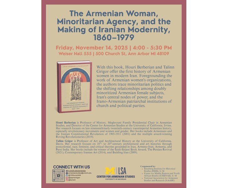 The Armenian Woman, Minoritarian Agency, and the Making of Iranian Modernity, 1860-1979