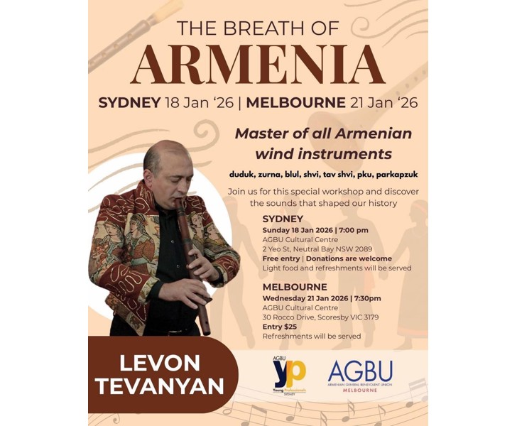The Breath of Armenia - Levon Tevanyan