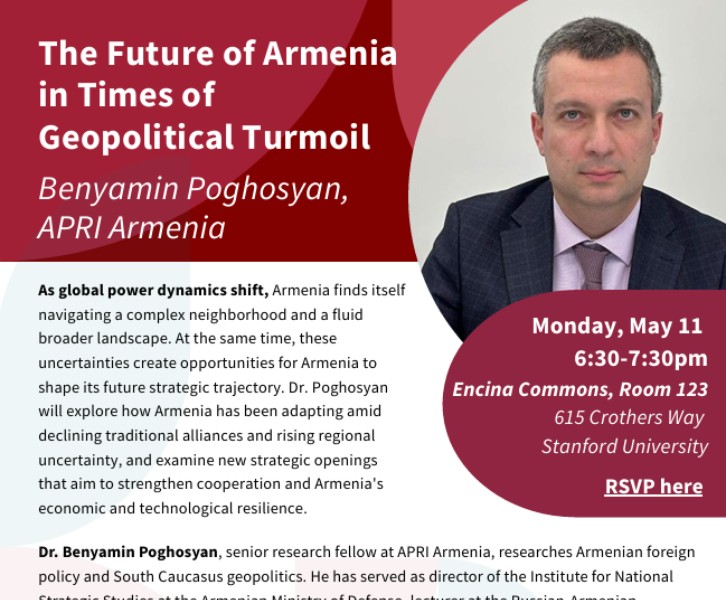 The Future of Armenia in Times of Geopolitical Turmoil