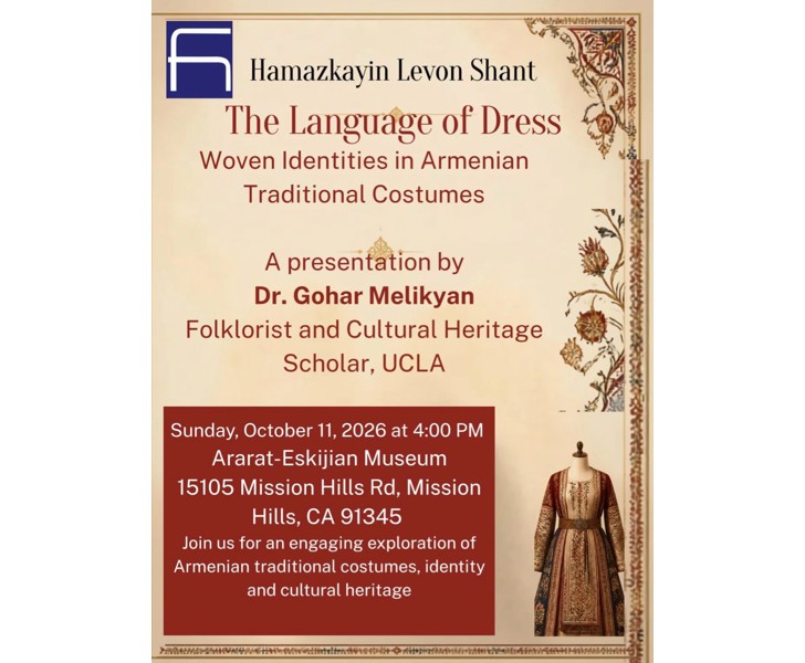 The Language of Dress: Woven Identities in Armenian Traditional Costumes