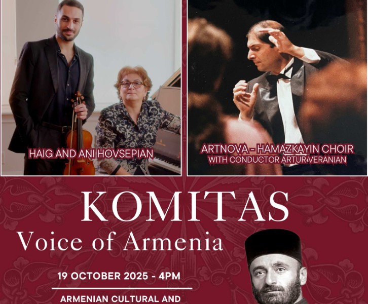 Tribute Concert: Komitas -- Voice of Armenia