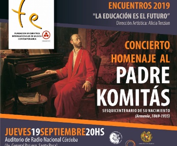 TRIBUTE TO ARMENIAN COMPOSER  KOMITAS (Armenia 1869-1935)