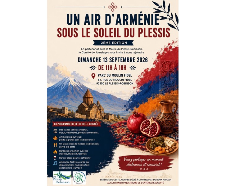 Un Air d'Arménie sous le Soleil du Plessis