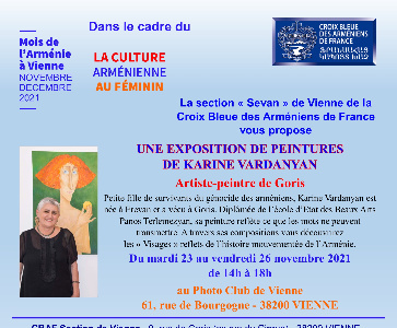 UNE EXPOSITION DE PEINTURES DE KARINE VARDANYAN