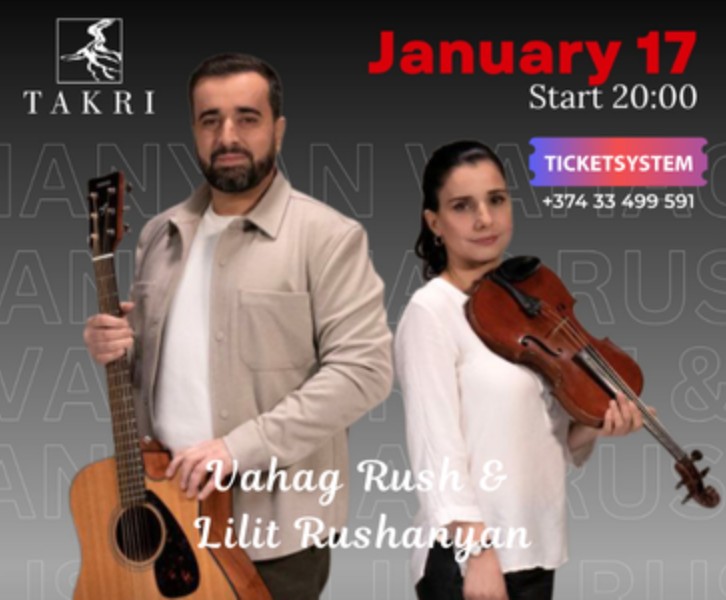 Vahag Rush & Lilit Rushanyan at Takri