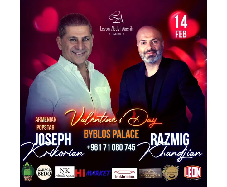 Valentine's Day with Joseph Krikorian & Razmig Khandjian