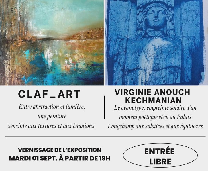 Vernissage Exposition Claf_Art & Virginie Anouch Kechmanian