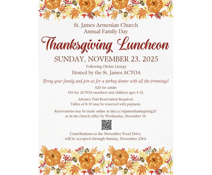 Thanksgiving Luncheon