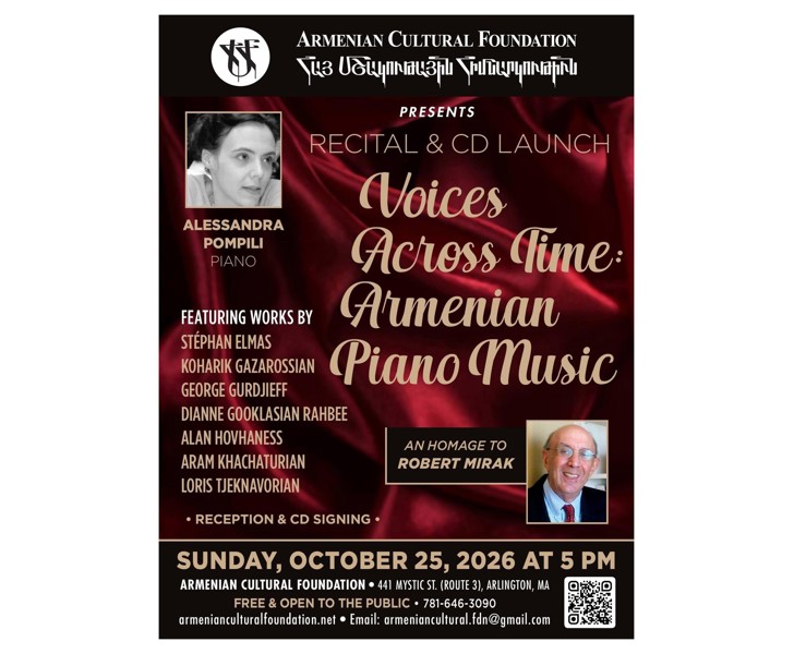 Voices Across Time: Armenian Piano Music