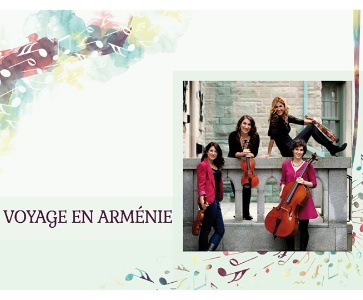 Voyage en Arménie avec le Quatuor Rhapsodie