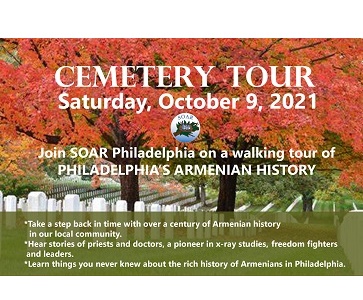 Walking Tour of Philadelphia's Armenian History at Arlington Cemetery!