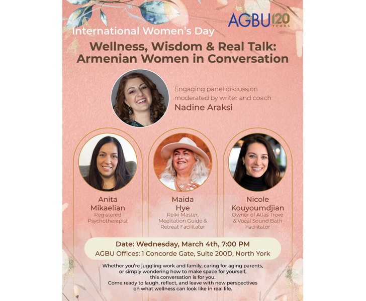 Wellness, Wisdom & Real Talk: Armenian Women in Conversation