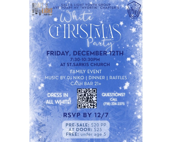 White Christmas Party