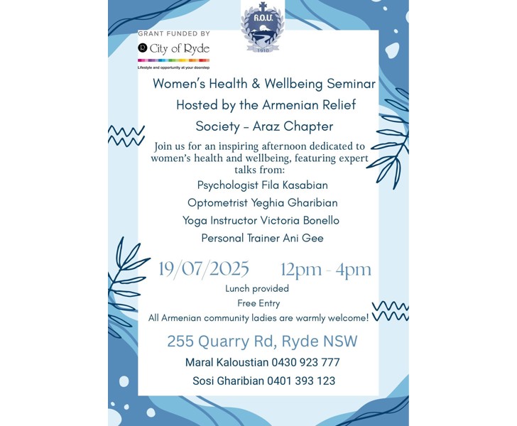 Women's Health & Wellbeing Seminar