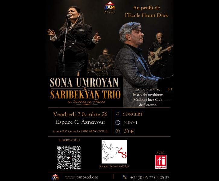 Sona Umroyan & Saribekyan Trio — JAMTour 2026