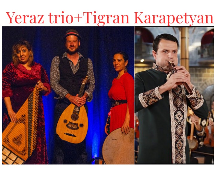 YERAZ musiques d'Arménie invite Tigran Karapetyan