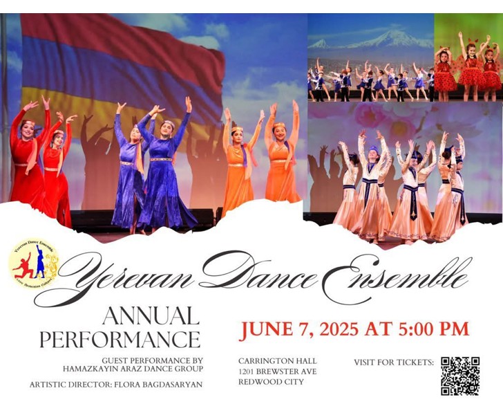 Yerevan Dance Ensemble Annual Performance