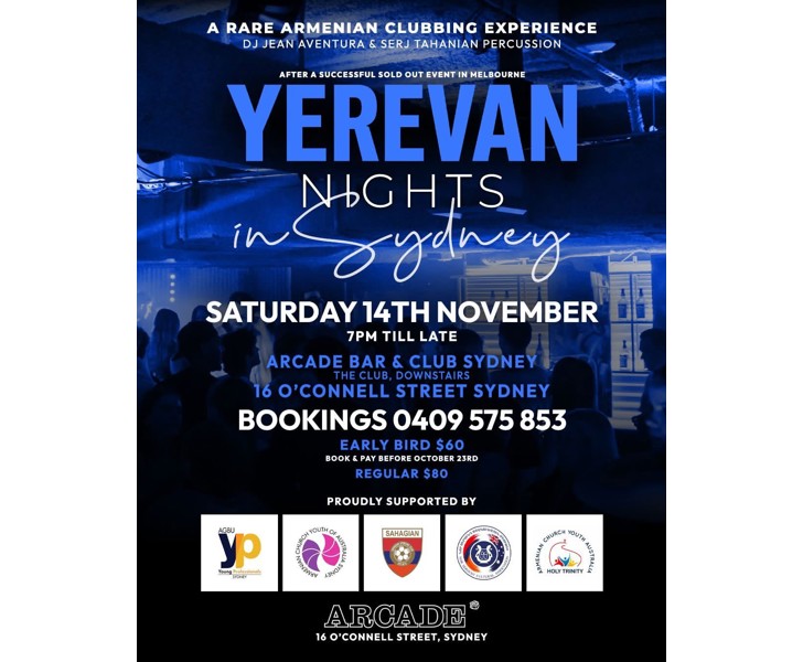 Yerevan Nights in Sydney