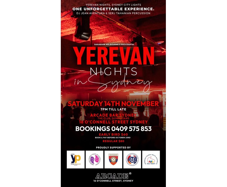 Yerevan Nights in Sydney