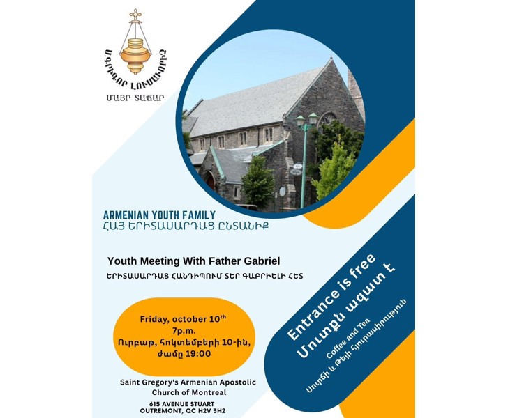 Youth Meeting With Father Gabriel