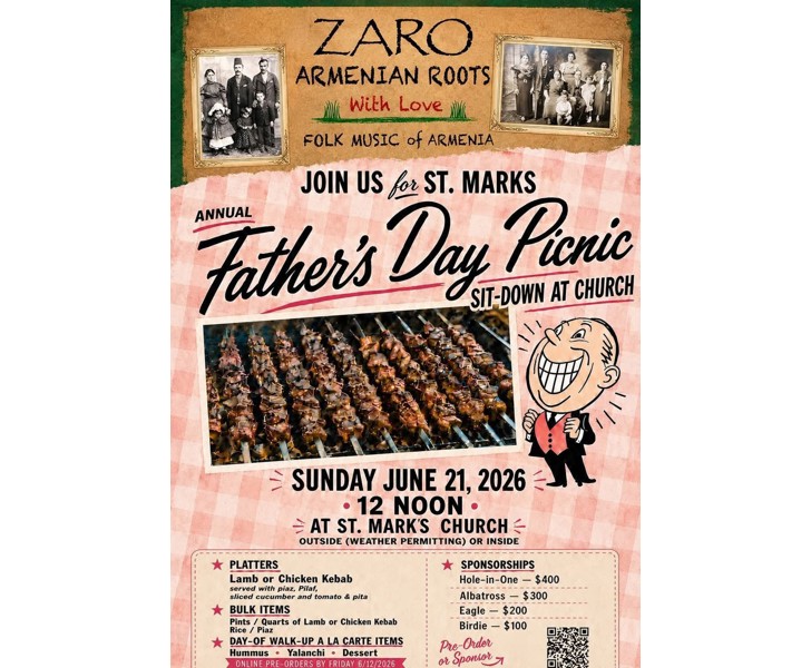 Zaro Armenian Roots - St. Mark's Annual Father's Day Picnic