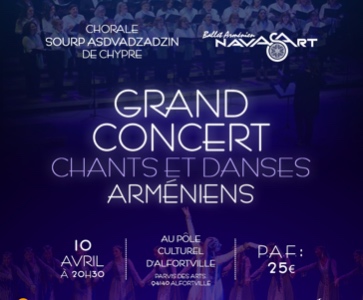 Grand concert ✨Chorale Sourp Asdvadzadzin X Ballet Arménien Navasart💫